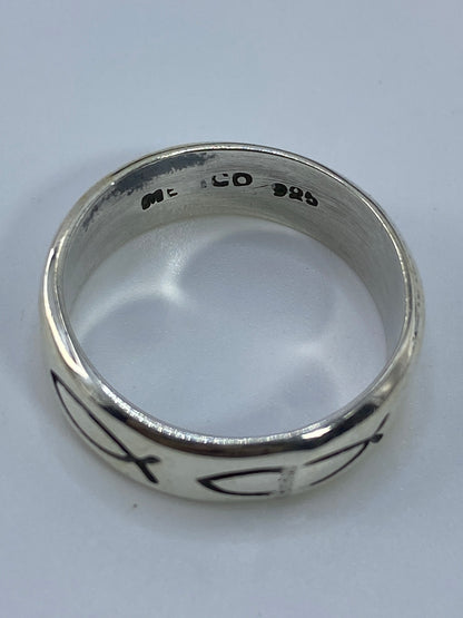 Anillo plata 925 con sello Quinto grabado en el interior