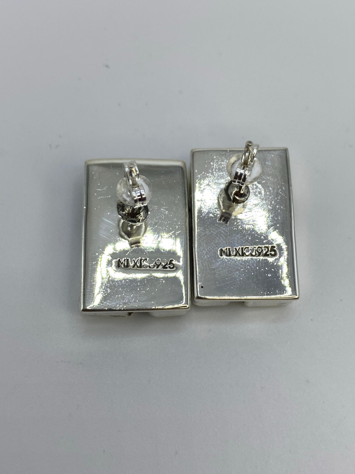 Aretes de Plata con Coral Blanco y Rojo — Taxco 925 — foto 5