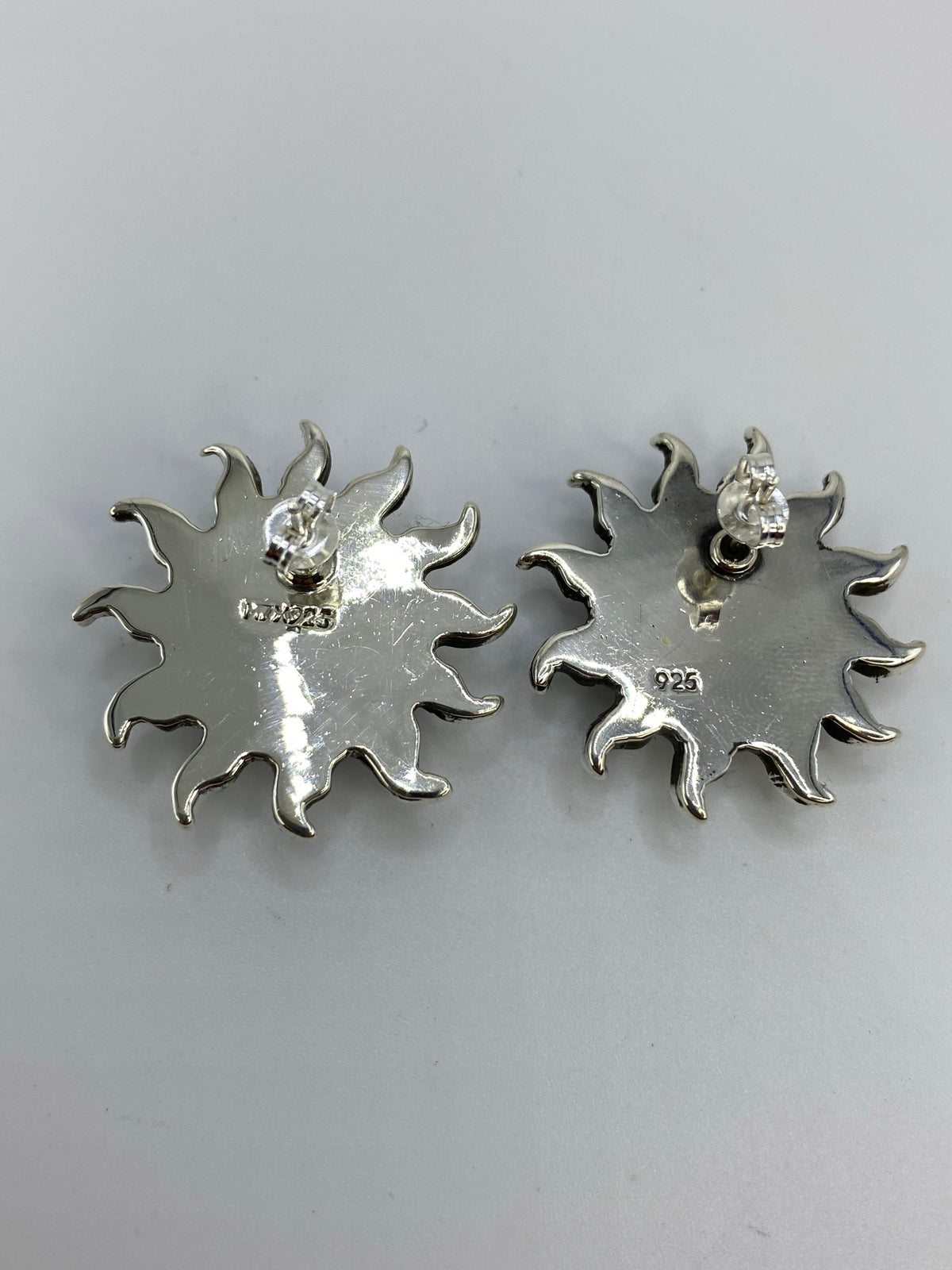 Aretes de Plata con Ónix Negro — Diseño Sol Taxco — foto 5