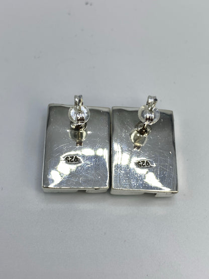 Aretes de Plata con Turquesa Azul — Taxco 925 — foto 5