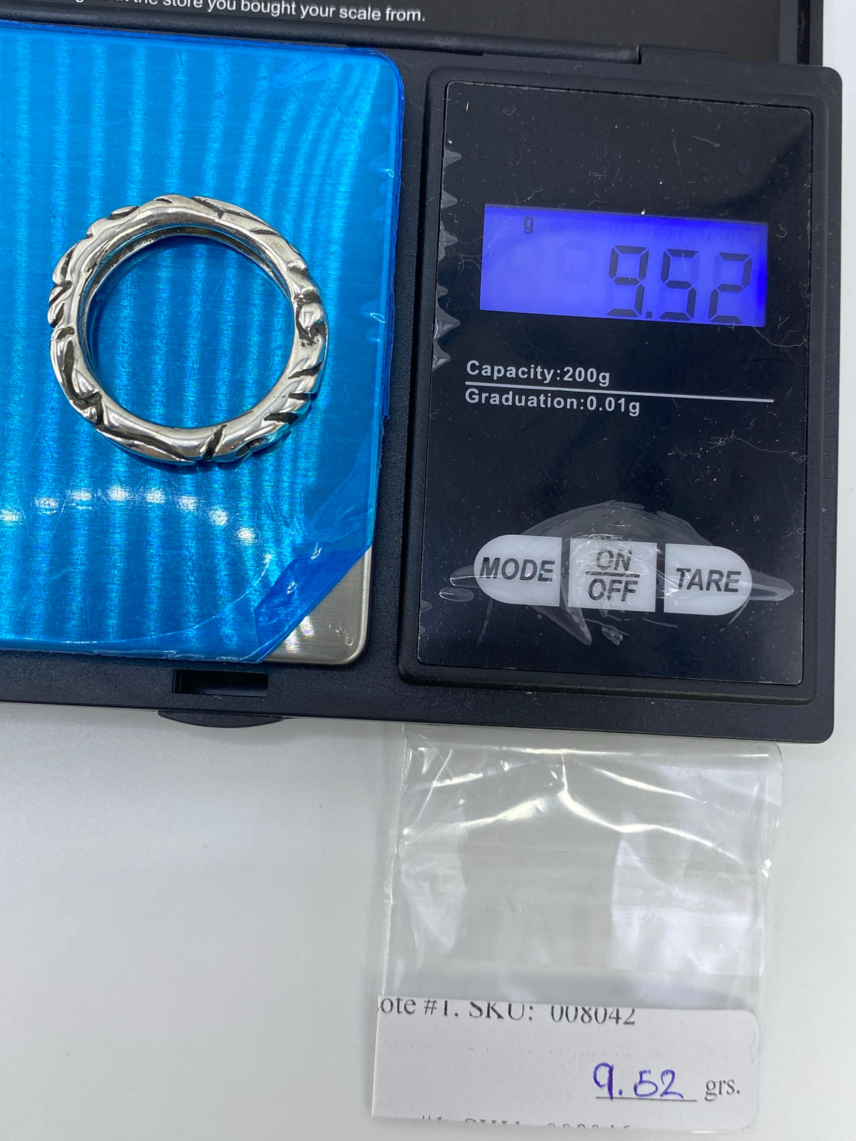 Anillo de Plata Geométrico Étnico — Taxco 925 — foto 6