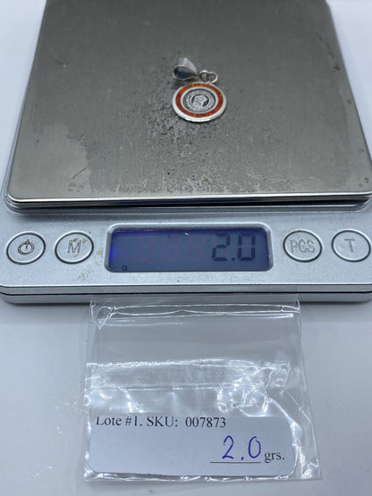 Dije Calendario Maya Plata con Ópalo de Fuego — Taxco 925 — foto 6