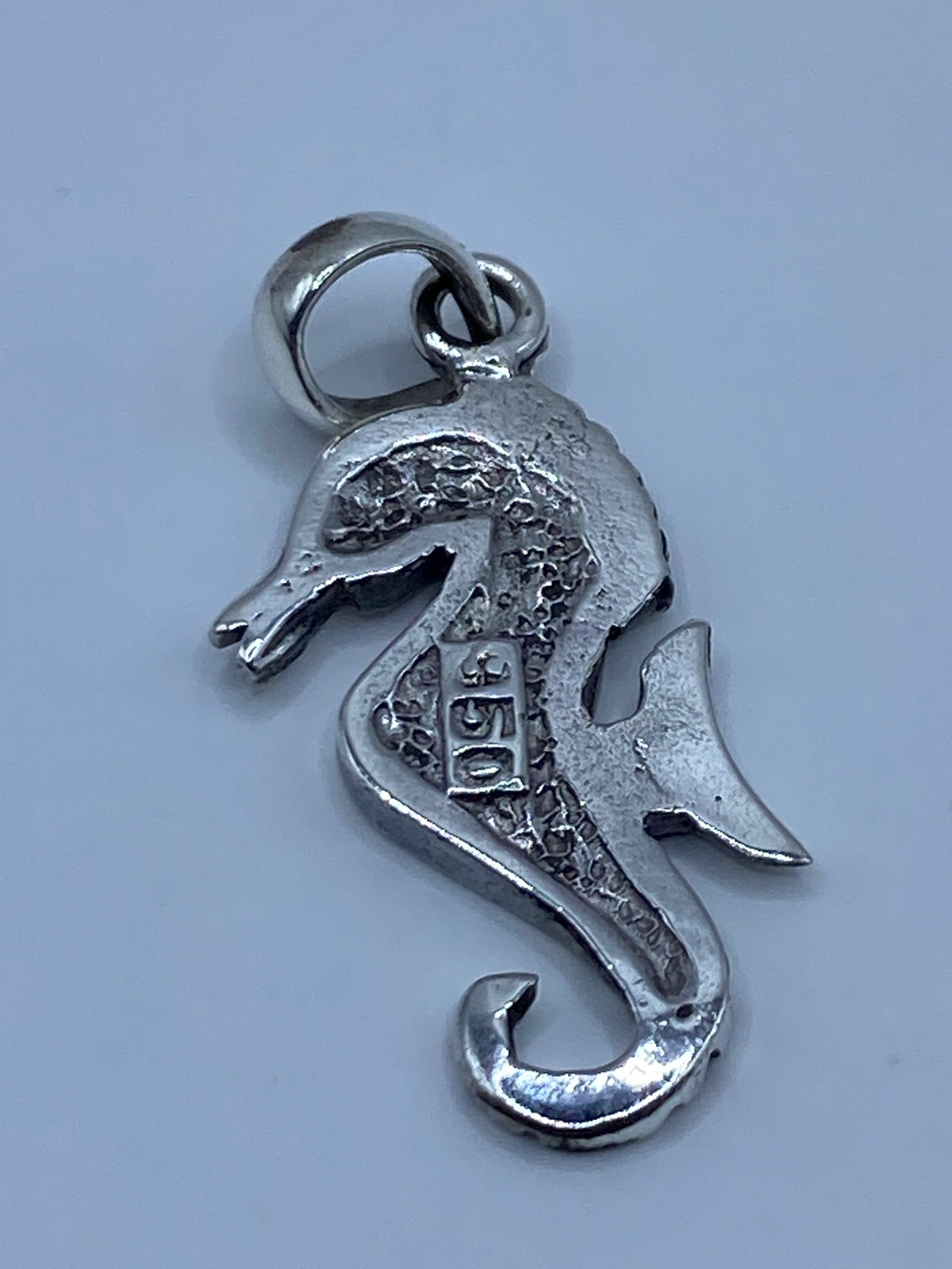 Dije Caballito de Mar Plata 950 Ópalo de Fuego — Taxco — foto 5