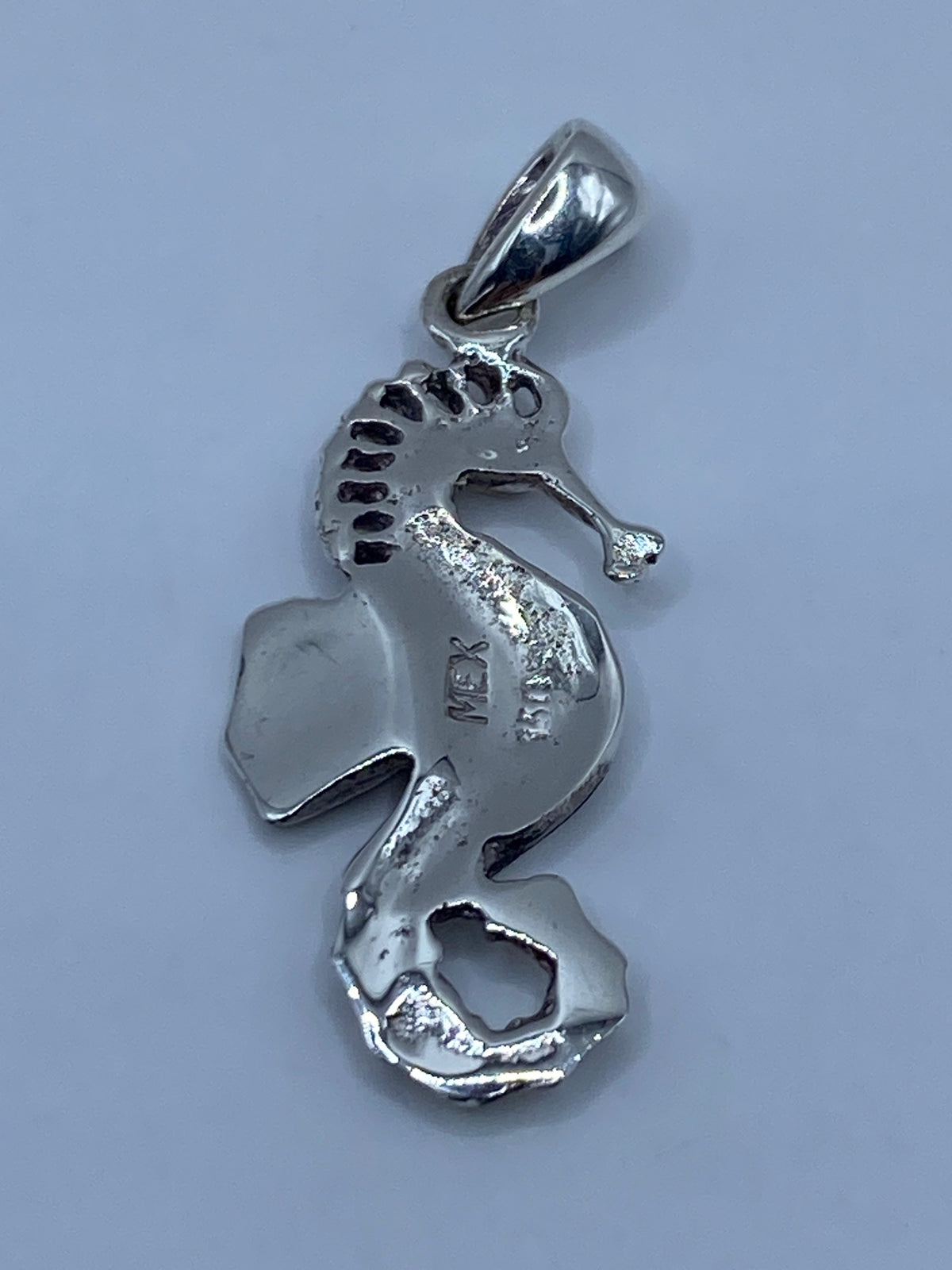 Dije Caballito de Mar Opalo de Fuego · Plata 950 Taxco — foto 5