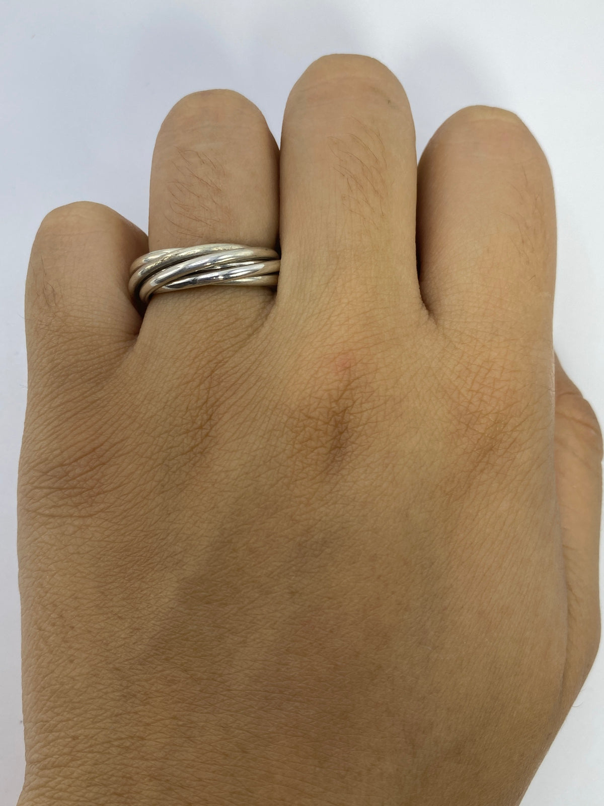 Anillo Semanario de Plata 925 — Bandas Lisas Taxco — foto 5