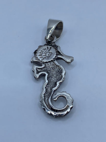 Dije Caballito de Mar Plata 950 Ópalo de Fuego — foto 5