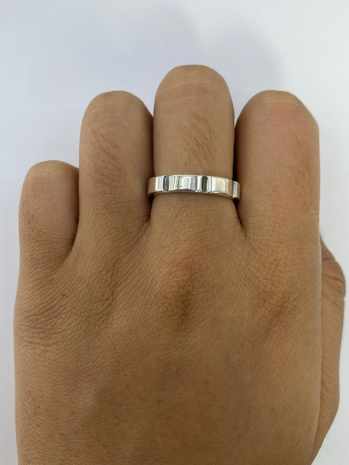 Anillo de Plata 925 Minimalista Liso — Taxco — foto 5
