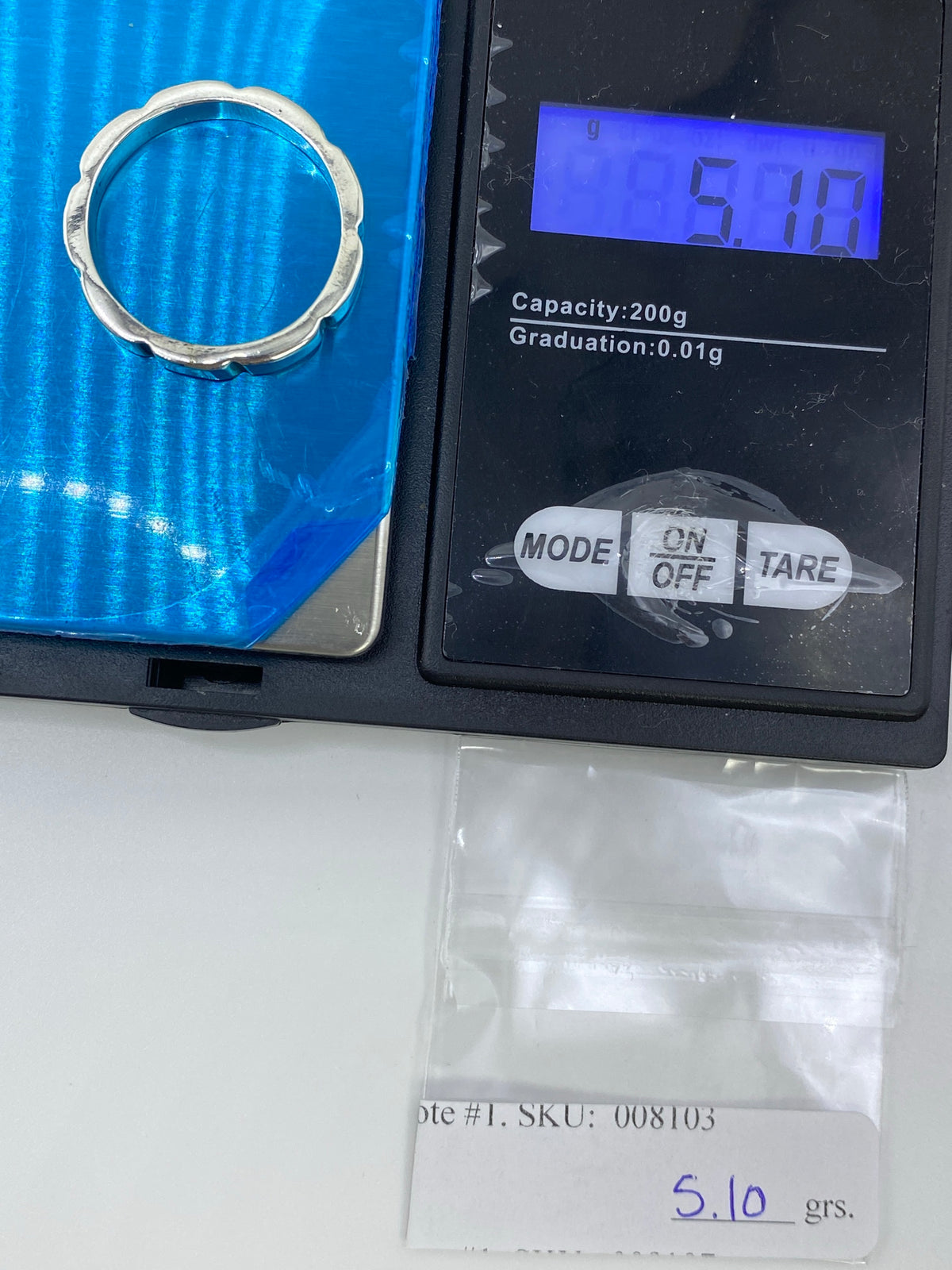 Anillo de Plata 925 Geométrico Minimalista — Taxco — foto 6