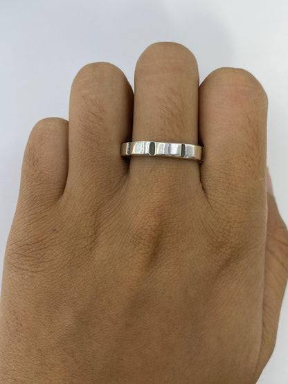 Anillo de Plata 925 Eslabones Pulido — Taxco — foto 5