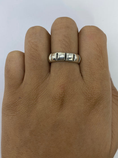 Anillo de Plata 925 Banda Lisa Unisex — Taxco — foto 5