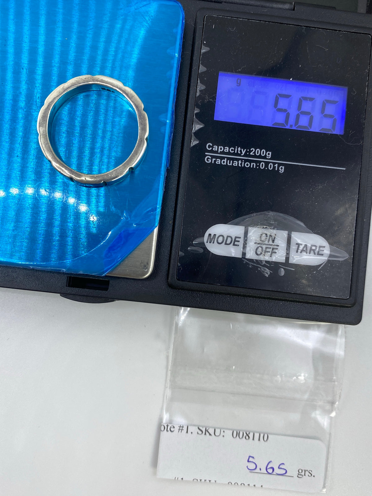 Anillo de Plata Geométrico Eslabonado — Taxco 925 — foto 6