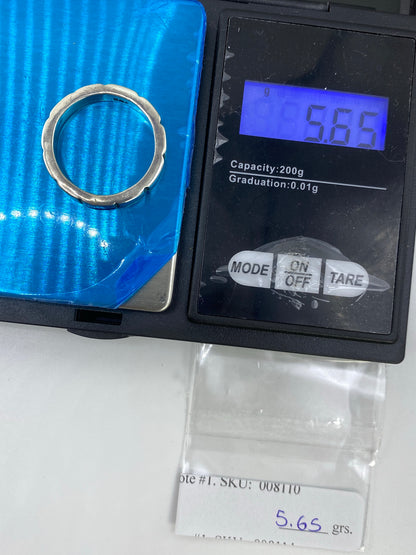 Anillo de Plata Geométrico Eslabonado — Taxco 925 — foto 6