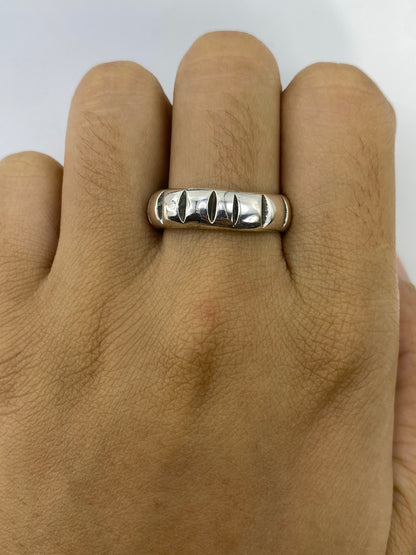 Anillo de Plata 925 con Volumen Geométrico — Taxco — foto 5