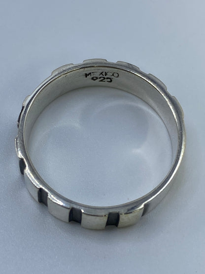 Gravado interior del anillo con marca 925 y Quinto de Taxco
