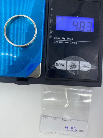 Anillo de Plata con Líneas Geométricas — Taxco 925 — foto 6