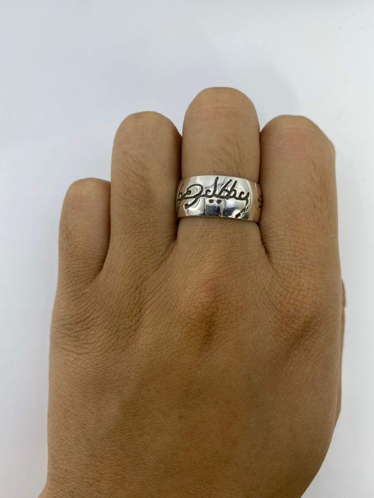 Anillo de Plata Grabado Artesanal — Taxco 925 — foto 5