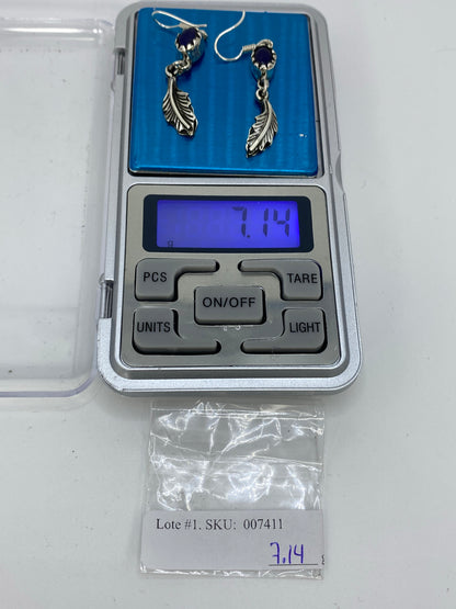 Aretes de Plata con Lapislázuli Azul — Taxco 925 — foto 6