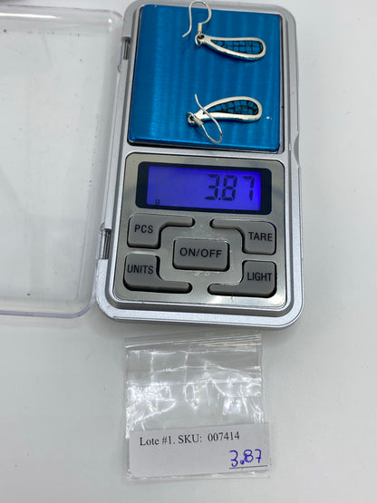 Aretes Turquesa Azul Plata 950 — Taxco — foto 6