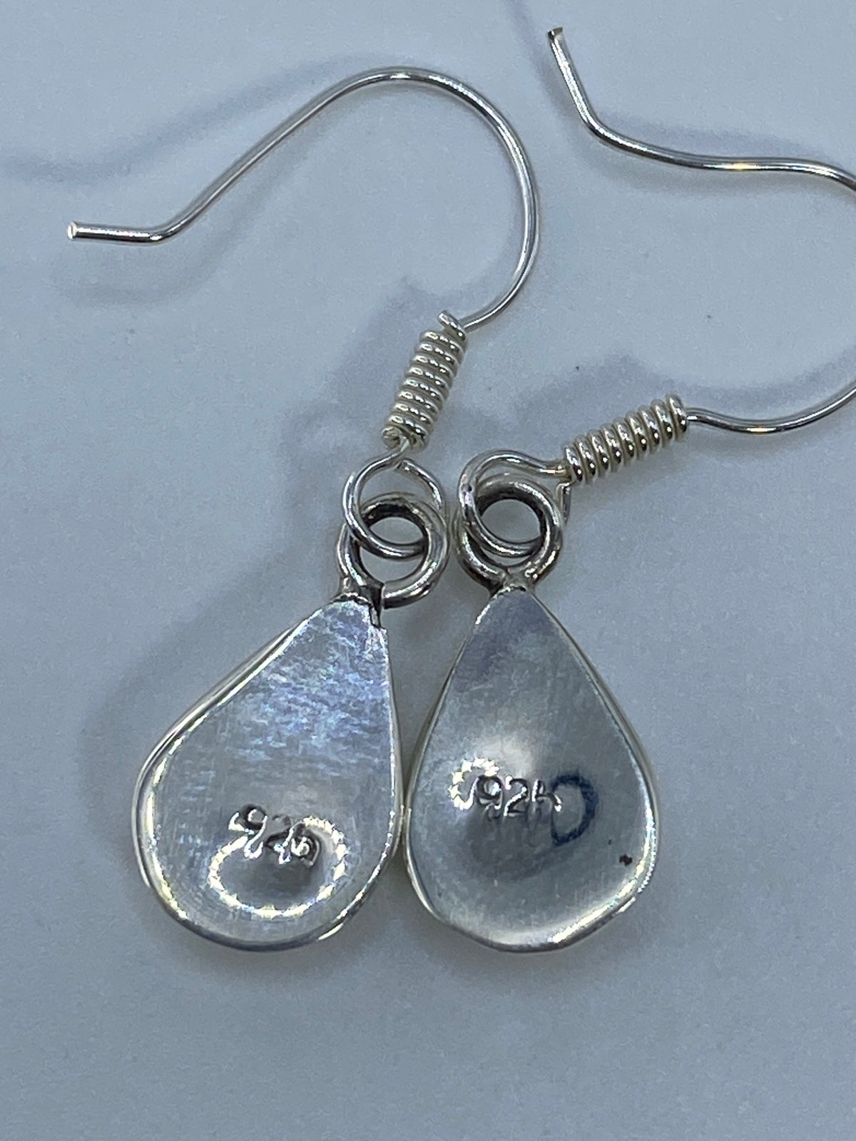 Aretes de Plata con Ópalo de Fuego Multicolor — Taxco 925 — foto 5