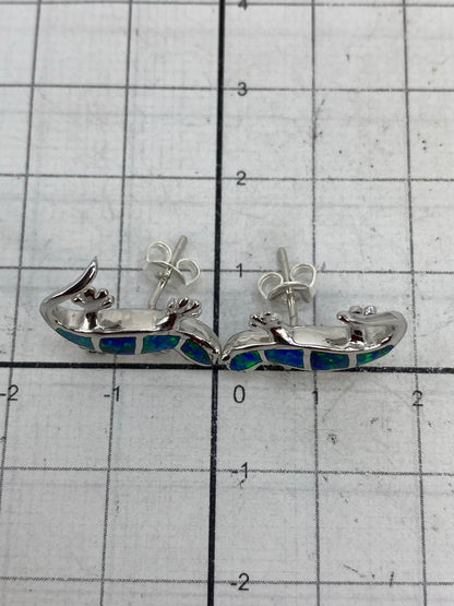 Aretes pesados en balanza — 4.09 gramos de plata auténtica de Taxco