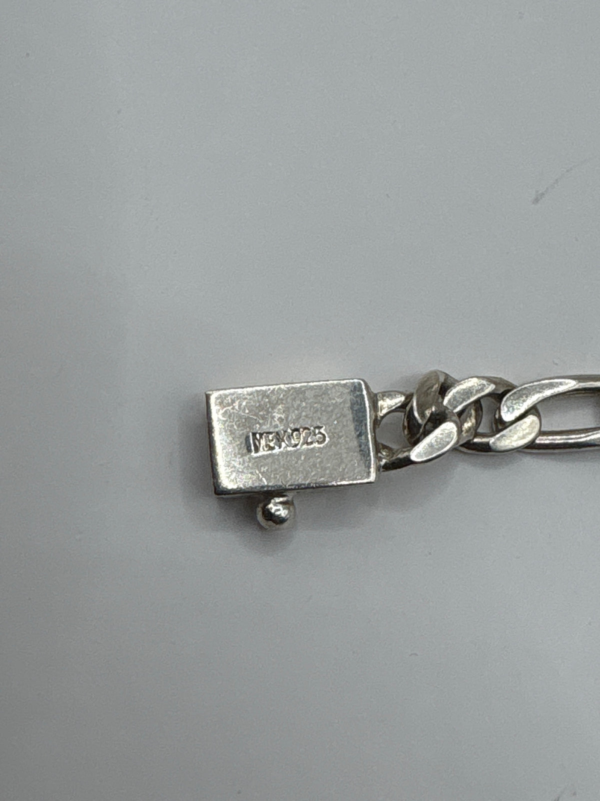 Pulsera Eslabón Figaro Plata .925 Taxco — foto 5