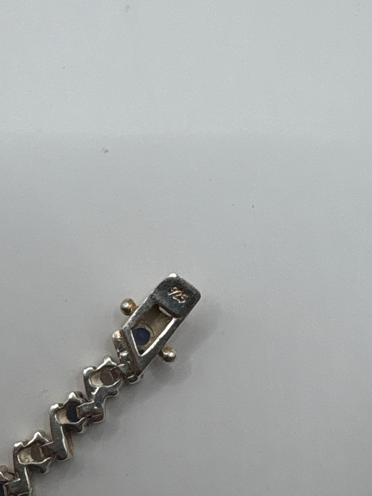 Pulsera de Circonia Engastada a Mano — Plata .925 Taxco — foto 5