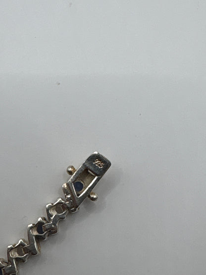 Pulsera de Circonia Engastada a Mano — Plata .925 Taxco — foto 5