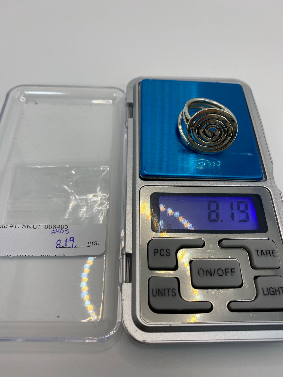 Anillo Espiral de Plata Calado — Taxco 925 — foto 7