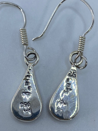 Aretes de Plata 950 con Ópalo de Fuego Rojo — Taxco — foto 5