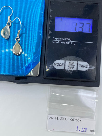 Aretes de Plata 950 con Ópalo de Fuego Multicolor — Taxco — foto 6