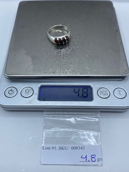 Anillo de Plata con Ojo de Tigre Cafe — Taxco 925 — foto 6