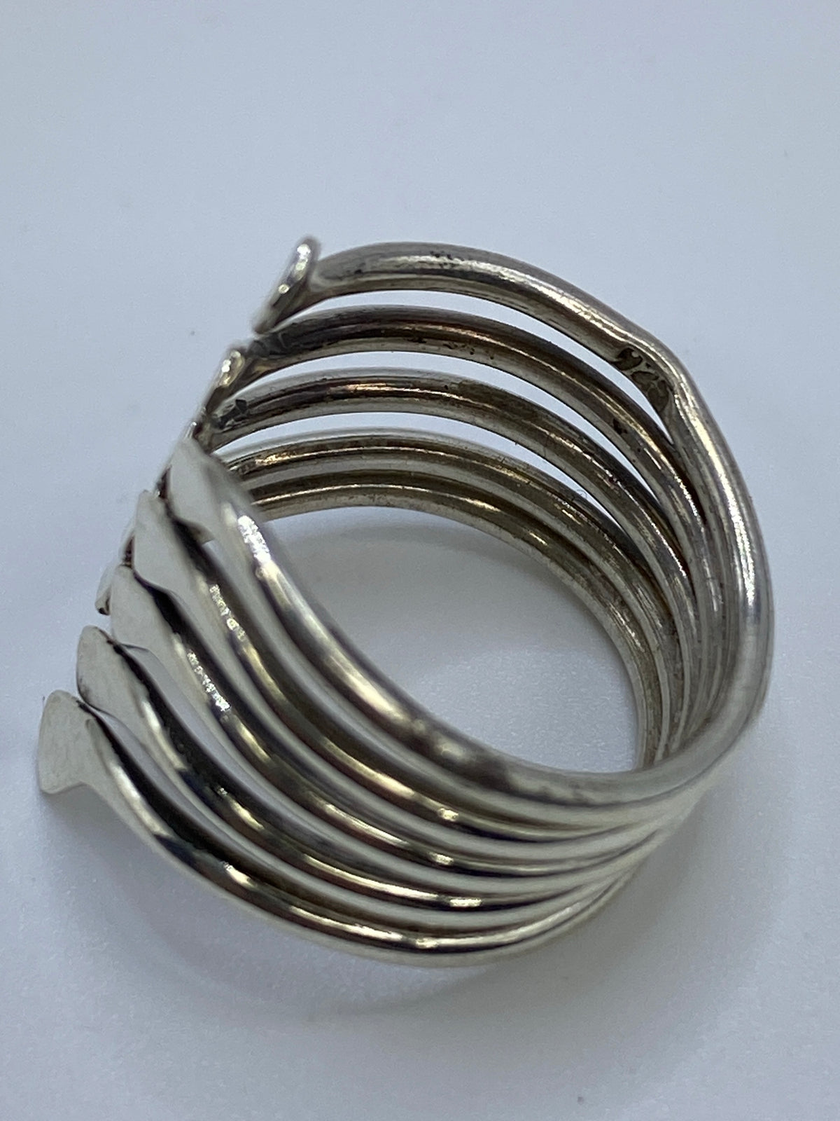 Anillo de Plata Calado Geométrico — Taxco 925 — foto 5