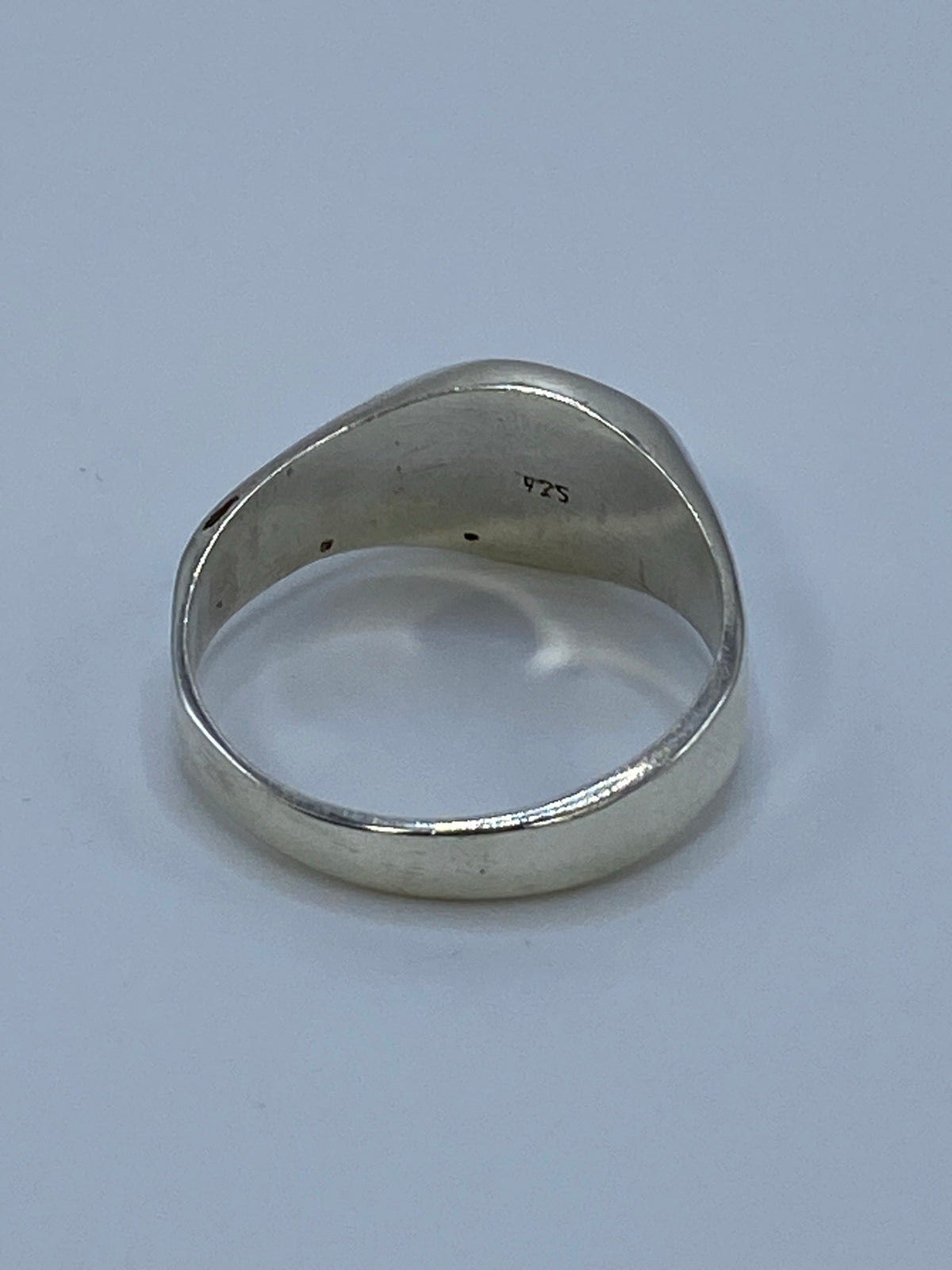 Anillo de Plata Sello Liso — Taxco 925 — foto 5