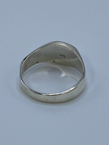 Anillo de Plata Sello Liso — Taxco 925 — foto 5