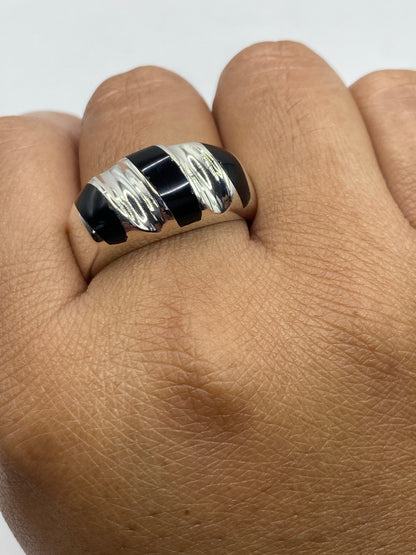 Anillo de Plata con Ónix Negro — Taxco 925 — foto 6