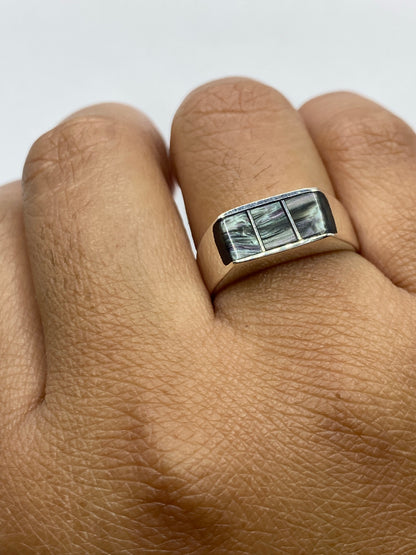 Anillo de Plata con Concha de Abulón — Taxco 925 — foto 6