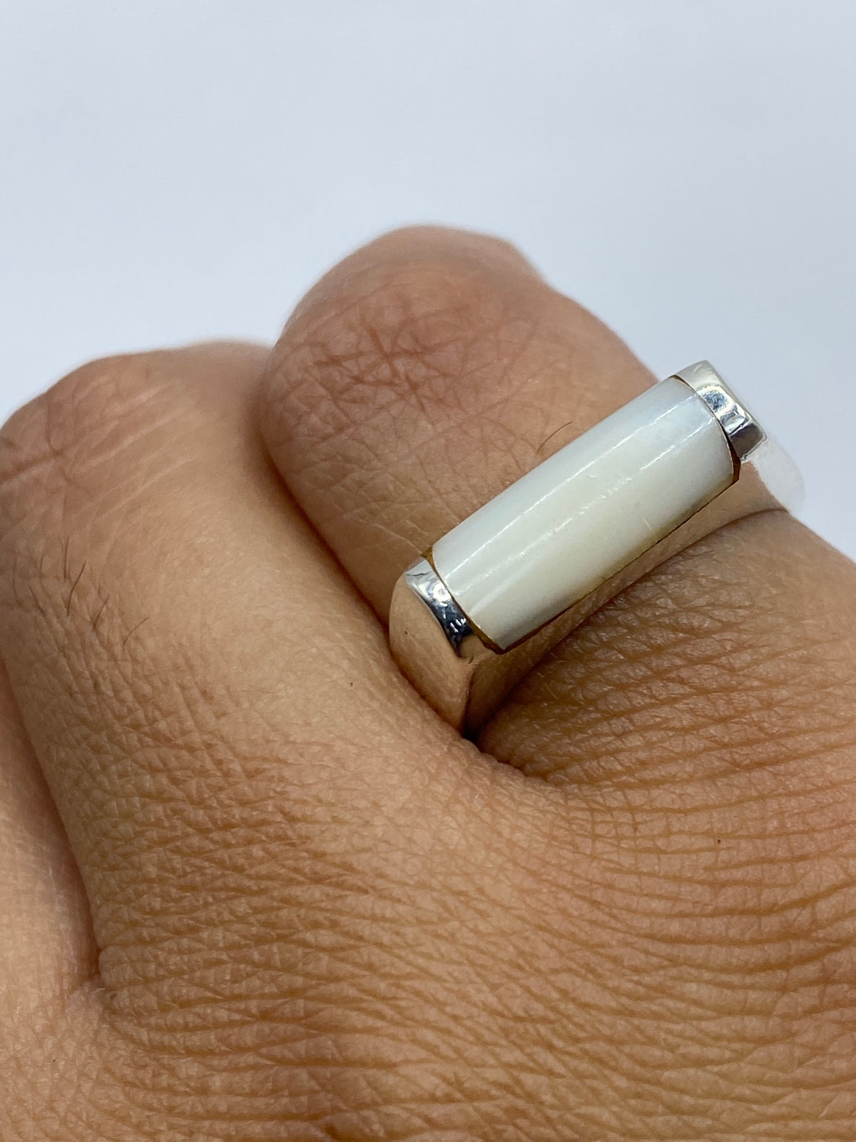 Anillo de Plata con Perla — Taxco 925 — foto 6