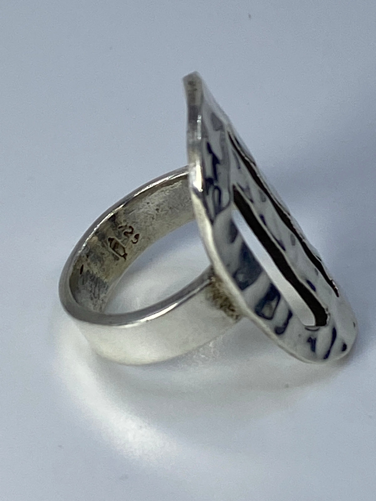 Anillo de Plata Calado Geométrico — Taxco 925 — foto 5