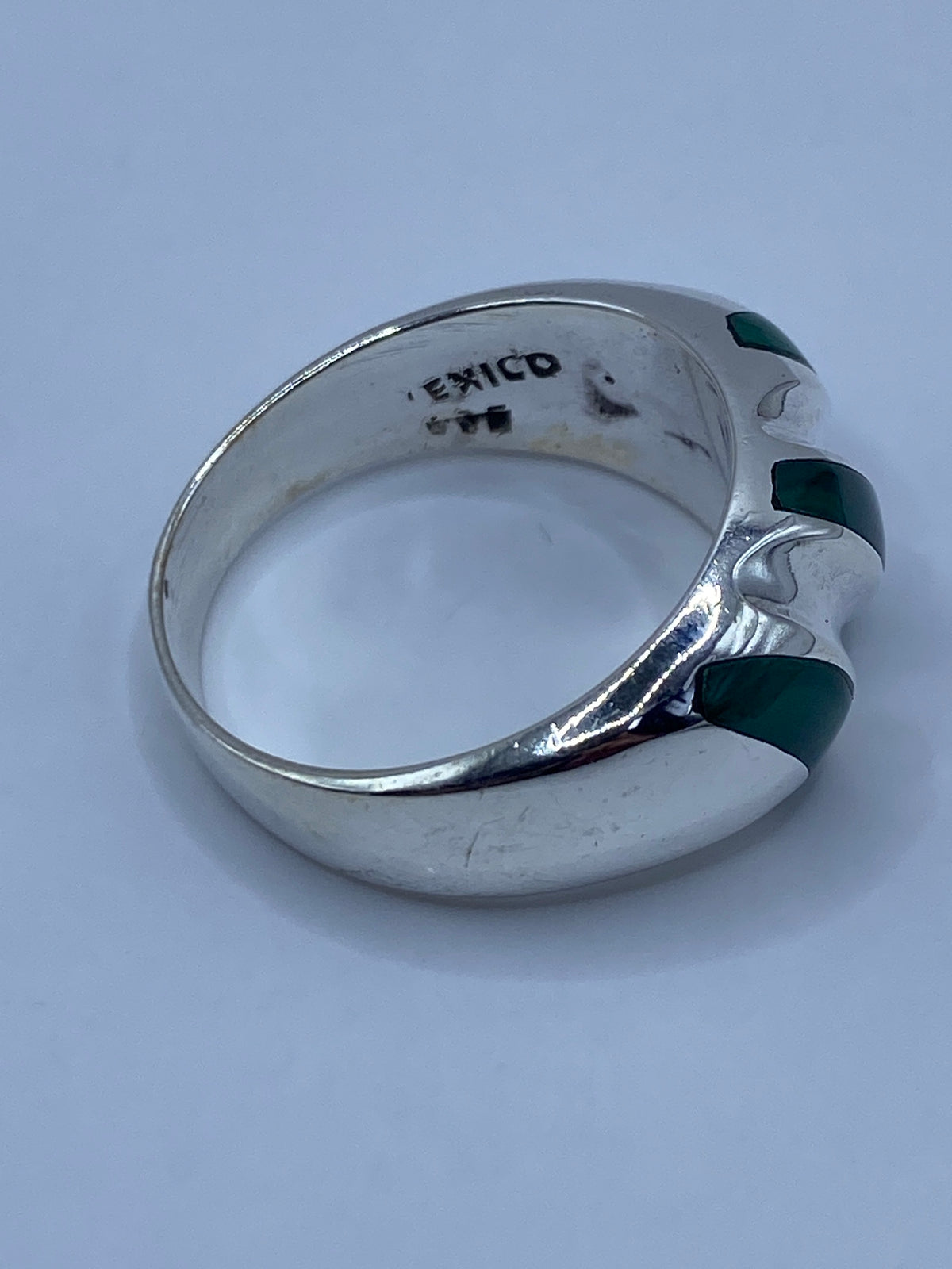 Anillo de Plata con Malaquita Verde — Taxco 925 — foto 5