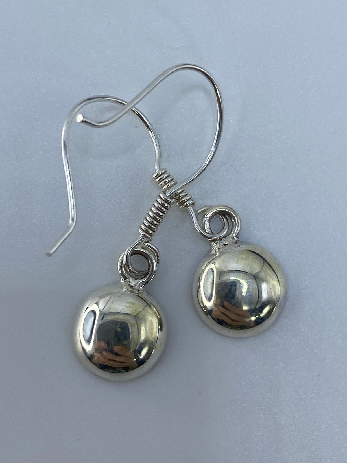 Aretes de Plata Ópalo de Fuego Verde — Taxco 925 — foto 5
