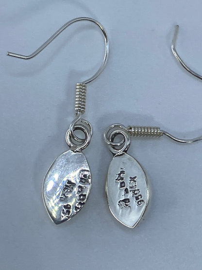 Aretes de Plata con Ópalo de Fuego Verde — Taxco 950 — foto 5