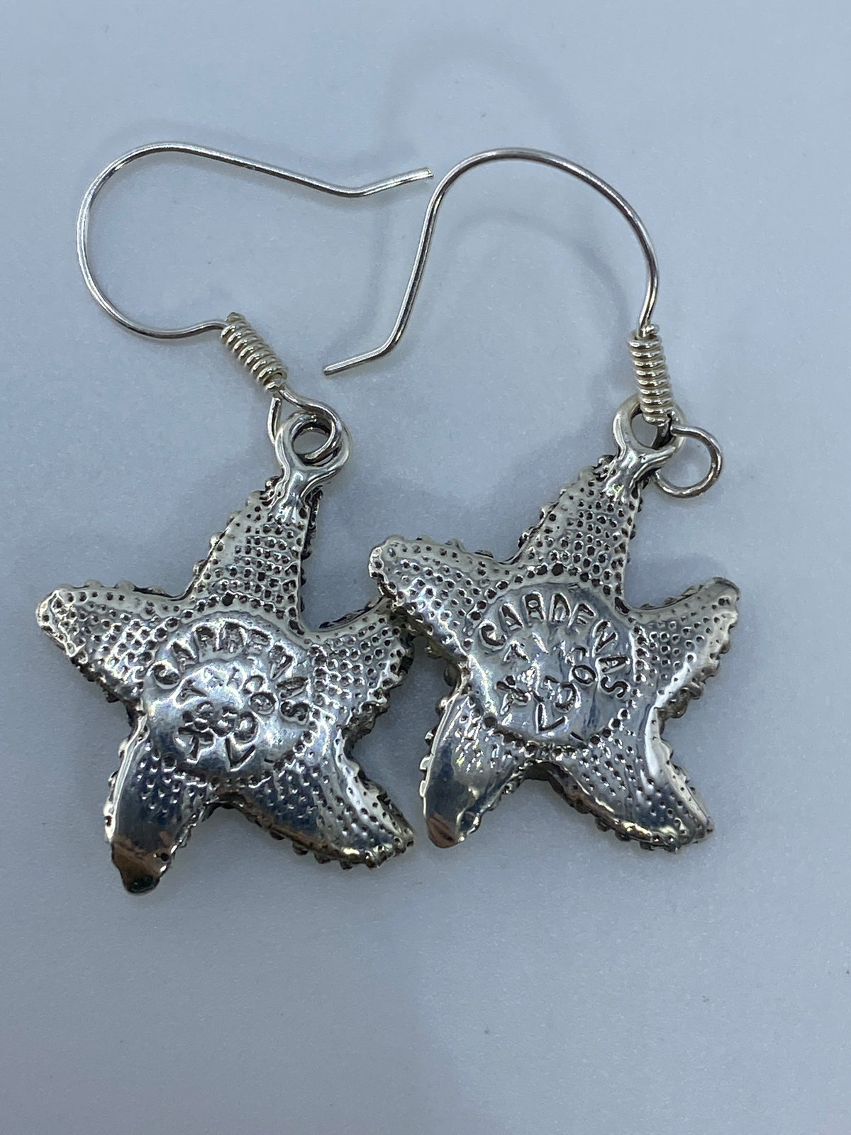 Aretes de Plata Estrella Marina Ópalo de Fuego — Taxco 950 — foto 5