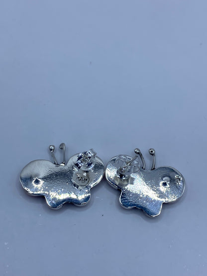 Aretes de Plata con Coral Rosa — Taxco 925 — foto 5