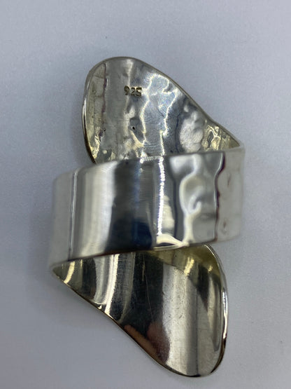 Anillo de Plata Repujado Ondulante — Taxco 925 — foto 5