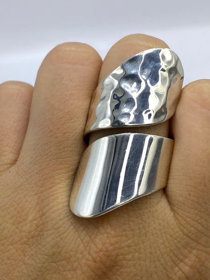 Anillo de Plata Repujado Ondulante — Taxco 925 — foto 6