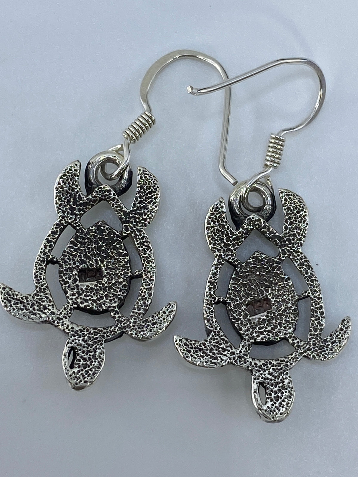 Aretes de Plata con Opalo de Fuego Verde — Taxco 950 — foto 5