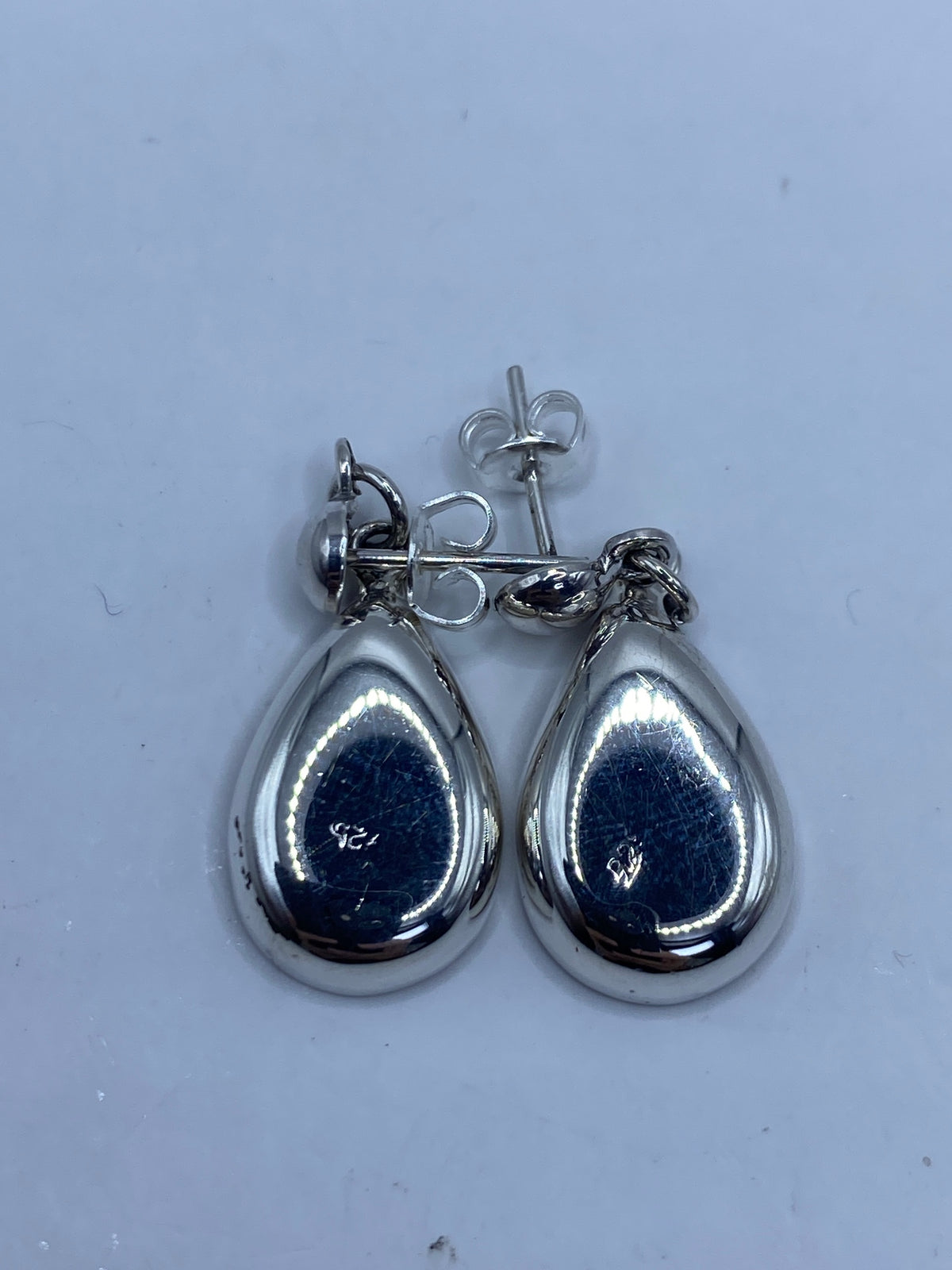 Aretes Plata Ópalo de Fuego Blanco — Taxco 925 — foto 5