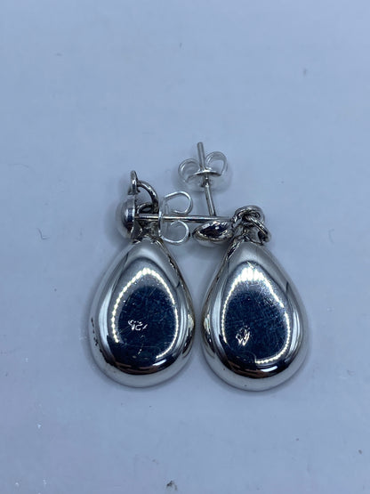 Aretes Plata Ópalo de Fuego Blanco — Taxco 925 — foto 5