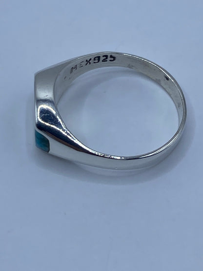 Anillo de Plata 925 Turquesa Azul Cielo — Taxco — foto 5