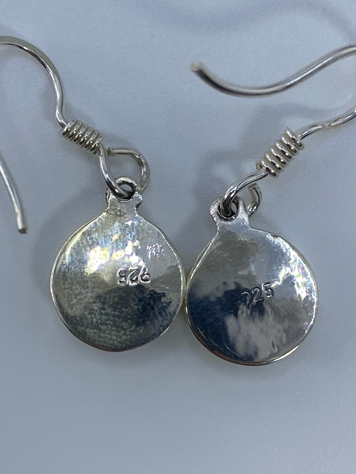 Aretes de Plata con Ópalo de Fuego — Taxco 925 — foto 5